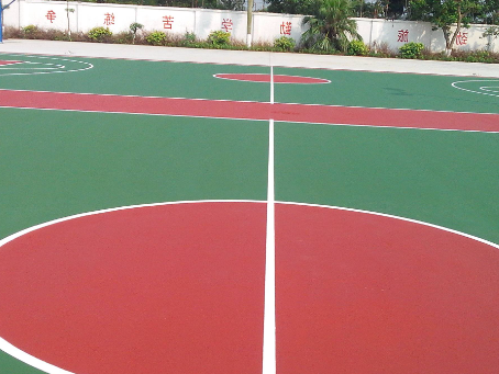 海拉尔 小区篮球场翻新施工整改及各类球场地面